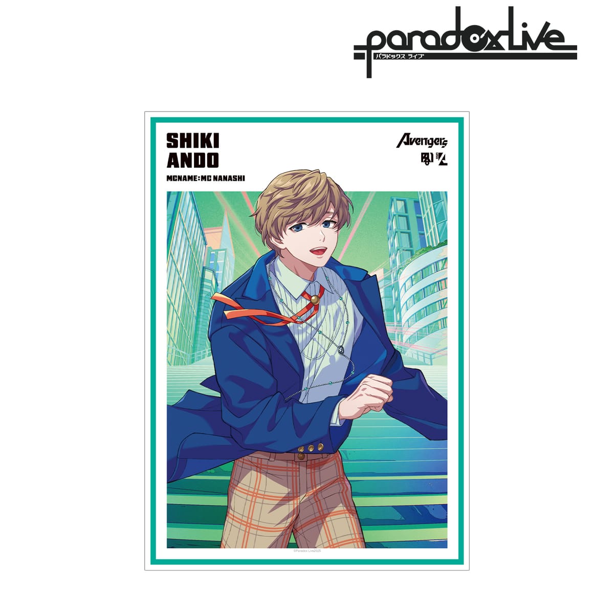 【Paradox Live】Battle of Unity 闇堂 四季 A3マット加工ポスター