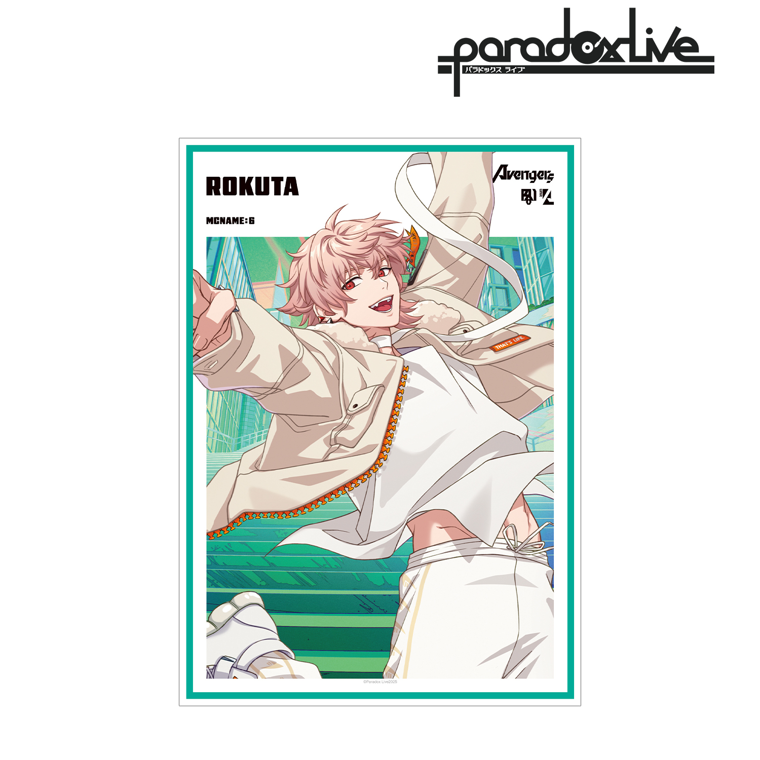 【Paradox Live】Battle of Unity ロクタ A3マット加工ポスター