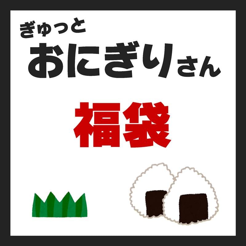【2026福袋】お楽しみ袋【ぎゅっとおにぎりさん】