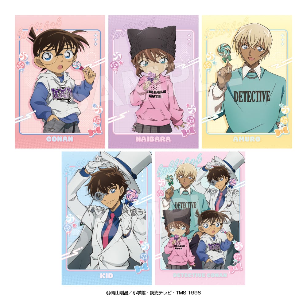 【名探偵コナン】ポストカードセット（ロリポップ） 5枚入り