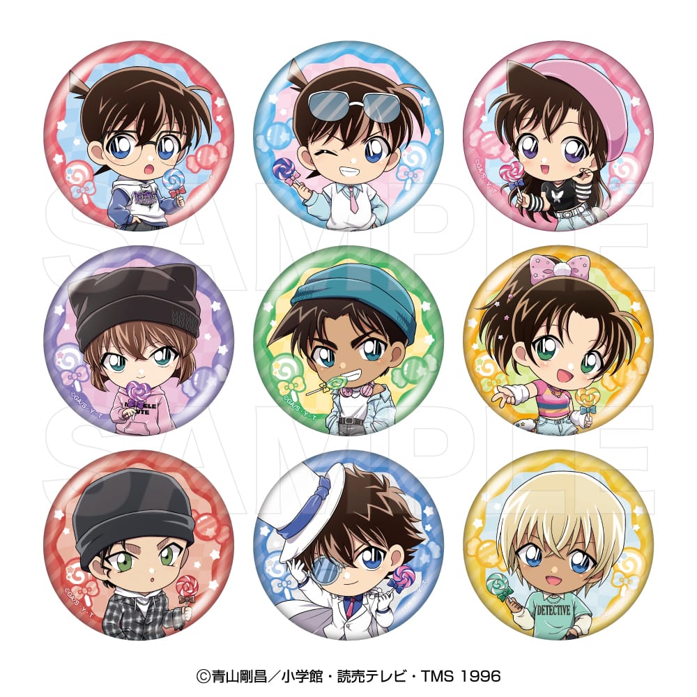【名探偵コナン】キャラバッジコレクション（ロリポップミニ）《単品》