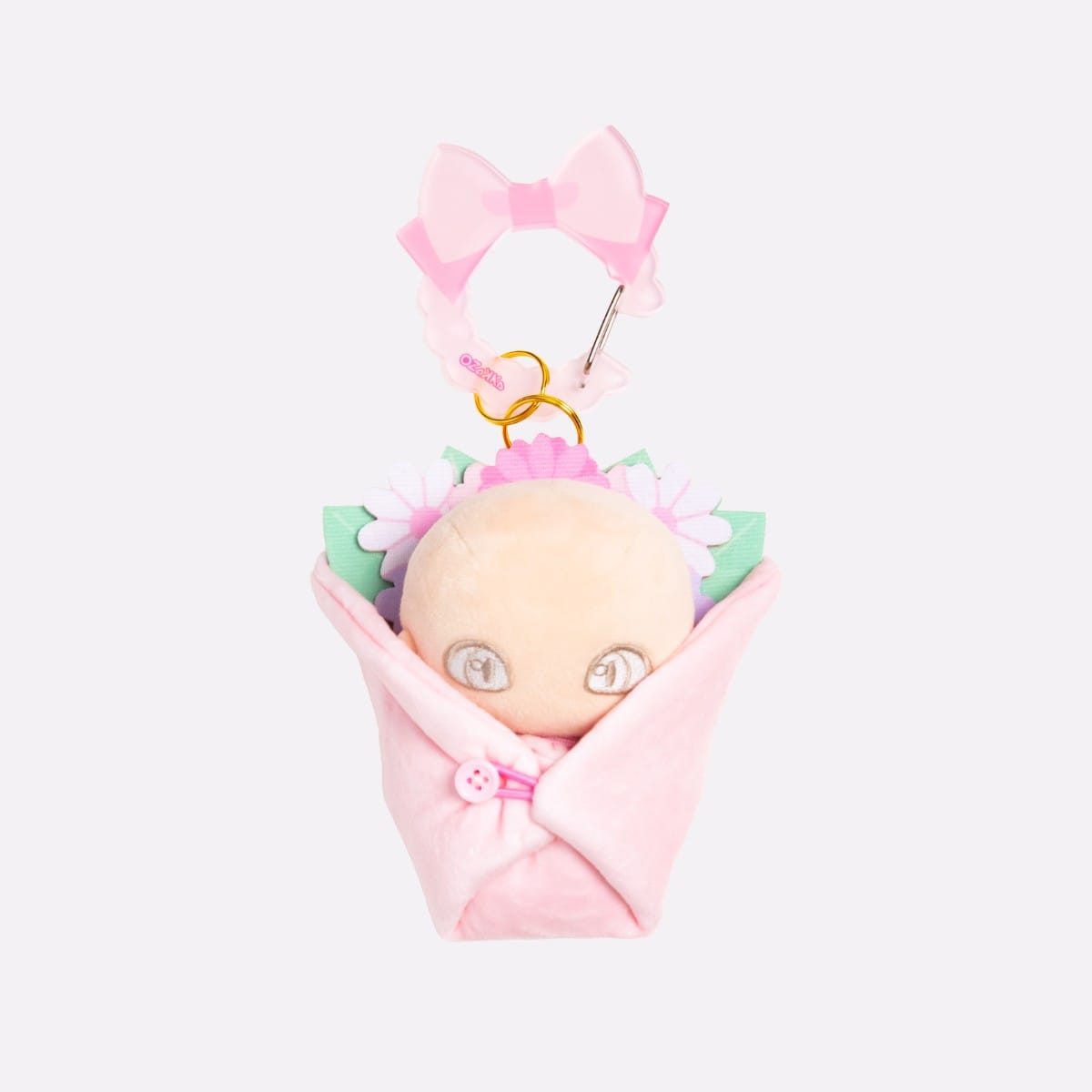 ぬいのおくるみ　ぬいくるみん　ブーケ（ピンク）