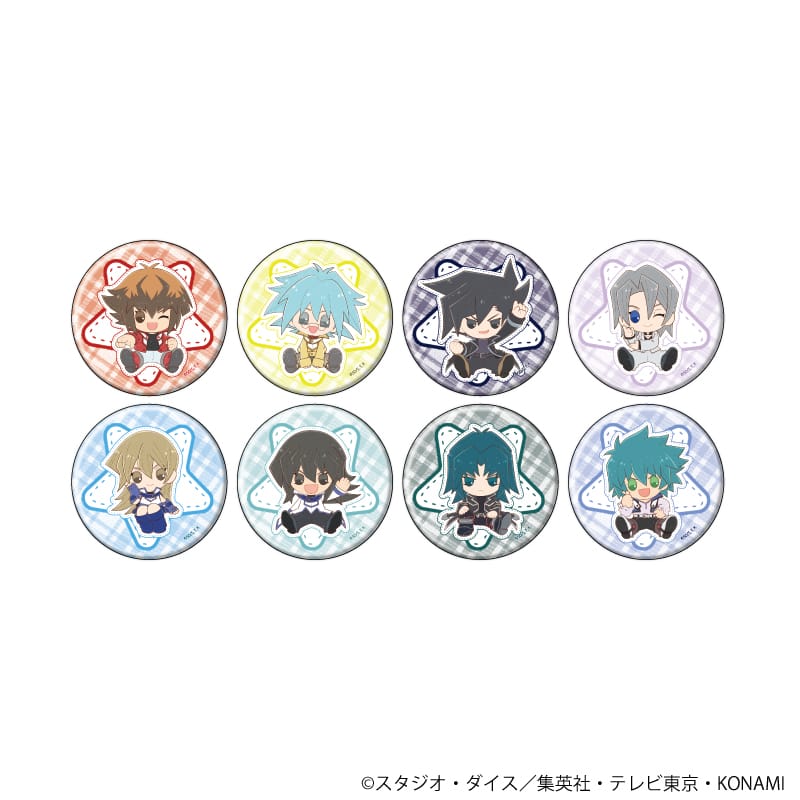 【遊☆戯☆王デュエルモンスターズGX】缶バッジ 13 (ぽてぬいアート)≪単品≫(全8種ランダム)