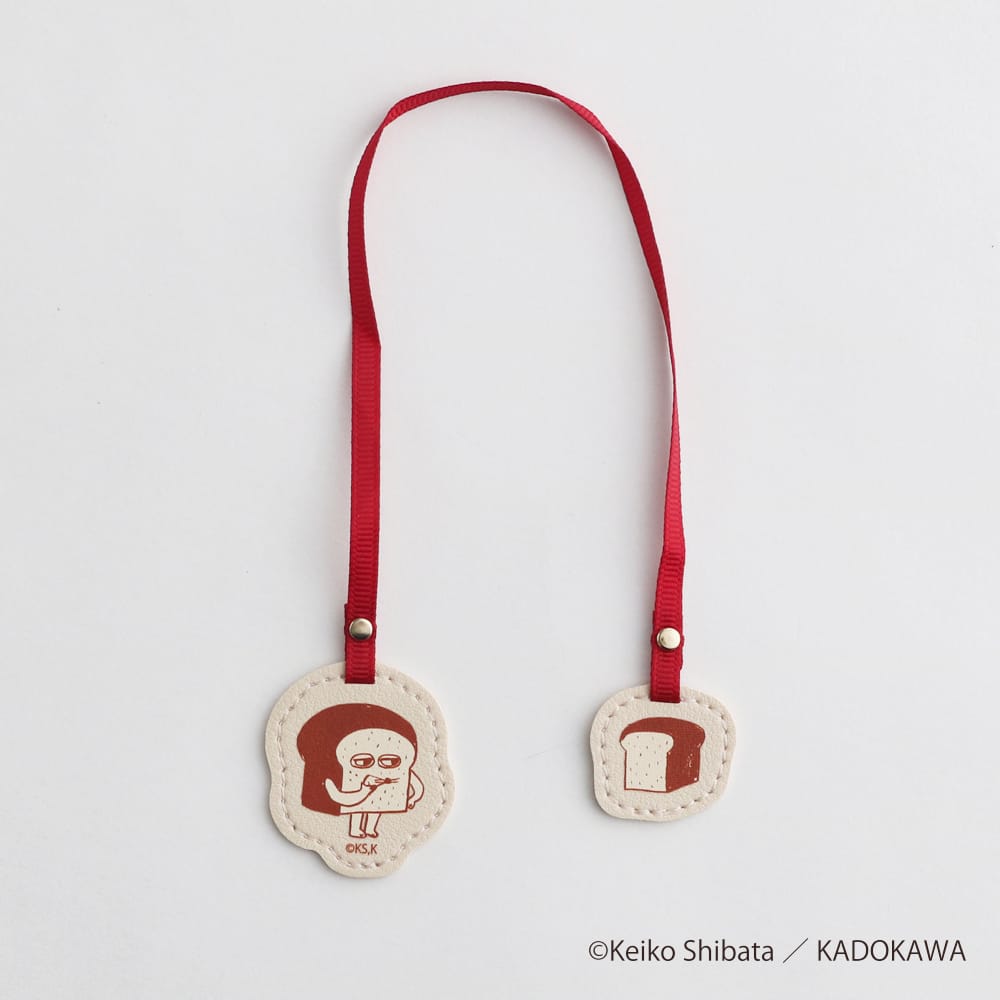 【パンどろぼう】レザーブックマーカー（パンどろぼう）