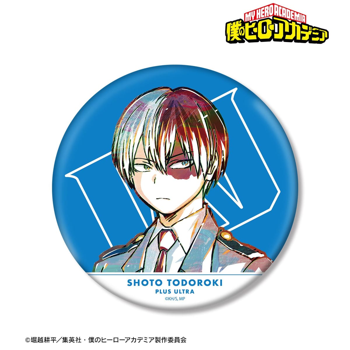 【僕のヒーローアカデミア】轟焦凍 Ani-Art 第4弾 BIG缶バッジ