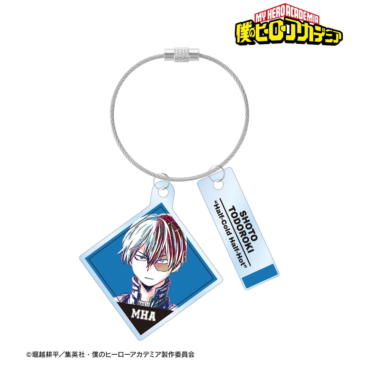 【僕のヒーローアカデミア】轟焦凍 Ani-Art 第2弾 2連ワイヤーアクリルキーホルダー