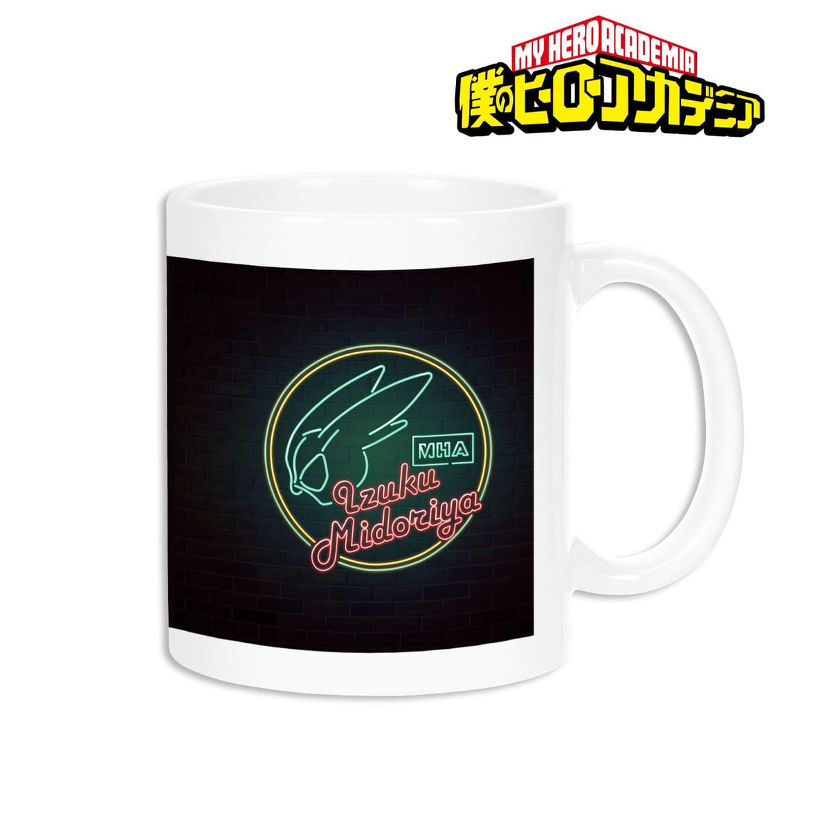 【僕のヒーローアカデミア】緑谷出久 Ani-Neon マグカップ
