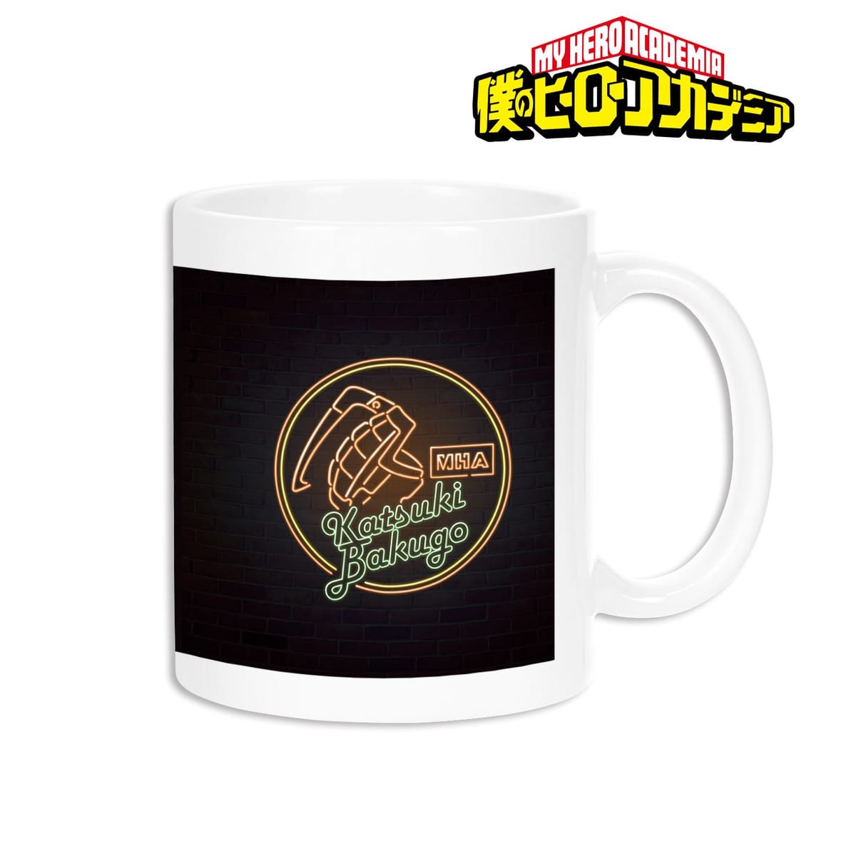 【僕のヒーローアカデミア】爆豪勝己 Ani-Neon マグカップ