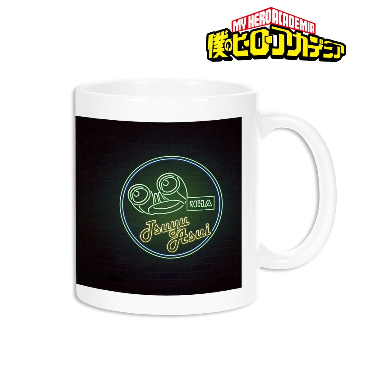 【僕のヒーローアカデミア】蛙吹梅雨 Ani-Neon マグカップ