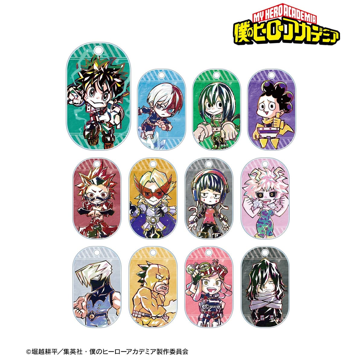 【僕のヒーローアカデミア】トレーディング デフォルメAni-Art アクリルキータグ ver.A(単位/BOX)(12個入)