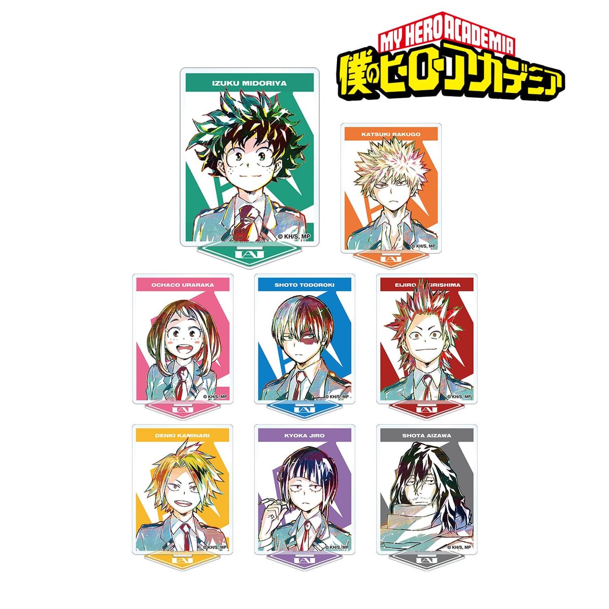 【僕のヒーローアカデミア】トレーディング Ani-Art 第4弾 アクリルスタンド(単位/BOX)(8個入)
