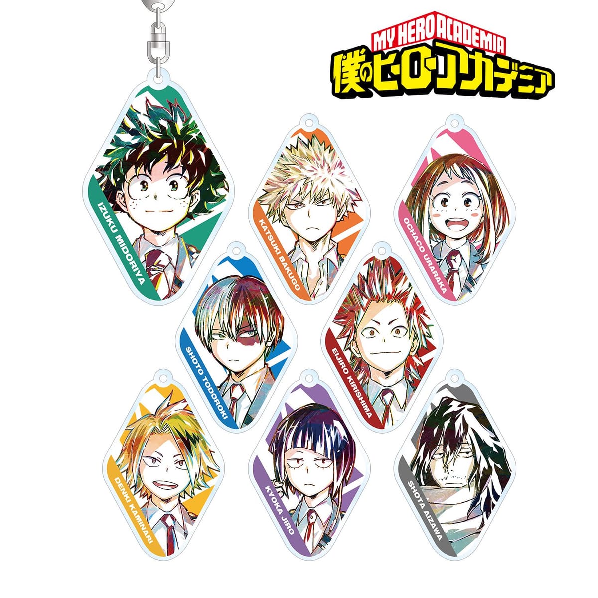【僕のヒーローアカデミア】トレーディング Ani-Art 第4弾 アクリルキーホルダー(単位/単品)(全8種)