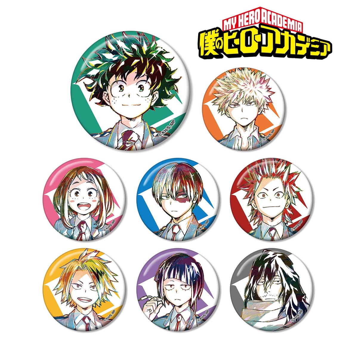 【僕のヒーローアカデミア】トレーディング Ani-Art 第4弾 缶バッジ(単位/単品)(全8種)