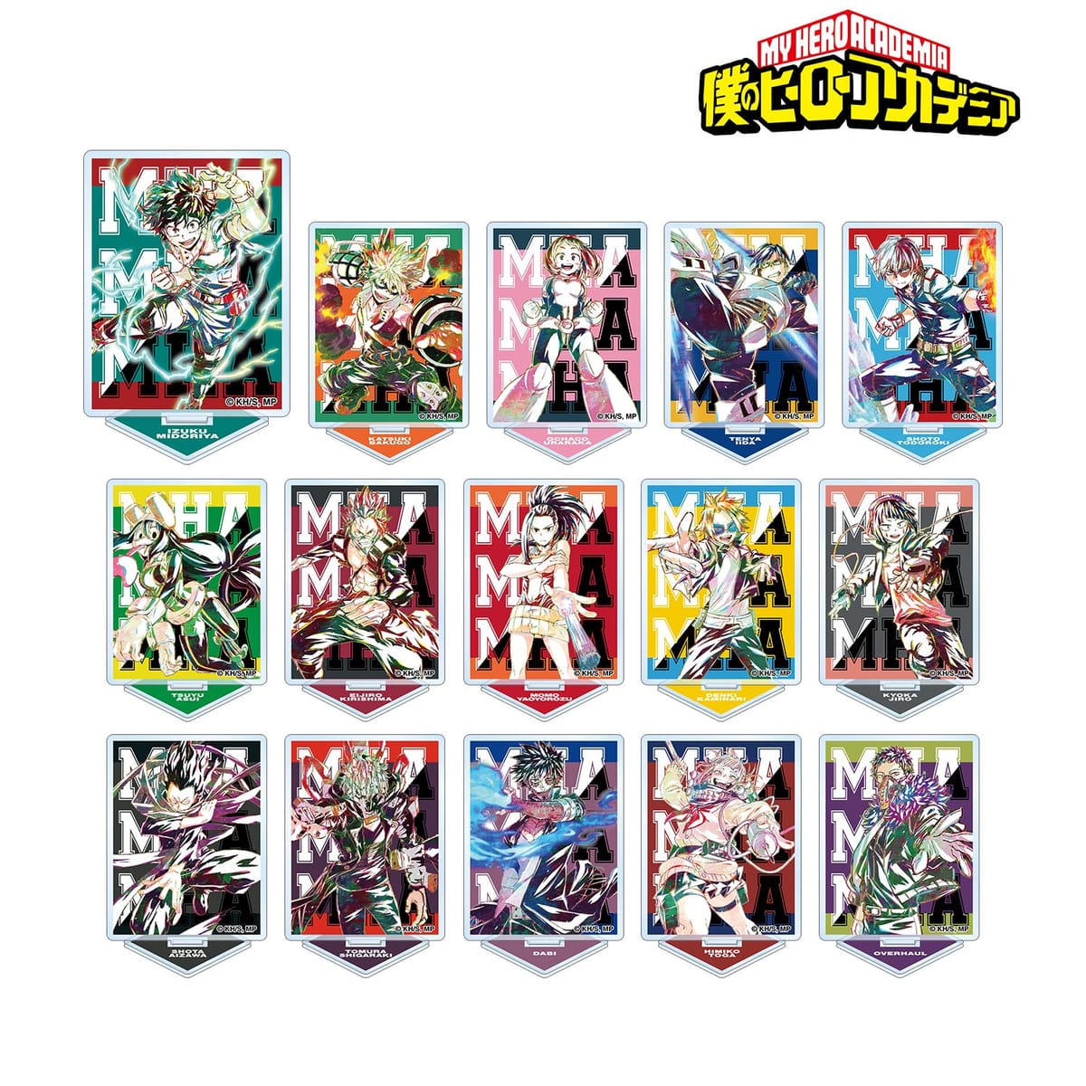 【僕のヒーローアカデミア】トレーディング Ani-Art 第3弾 全身ver. アクリルスタンド(単位/単品)(全15種)