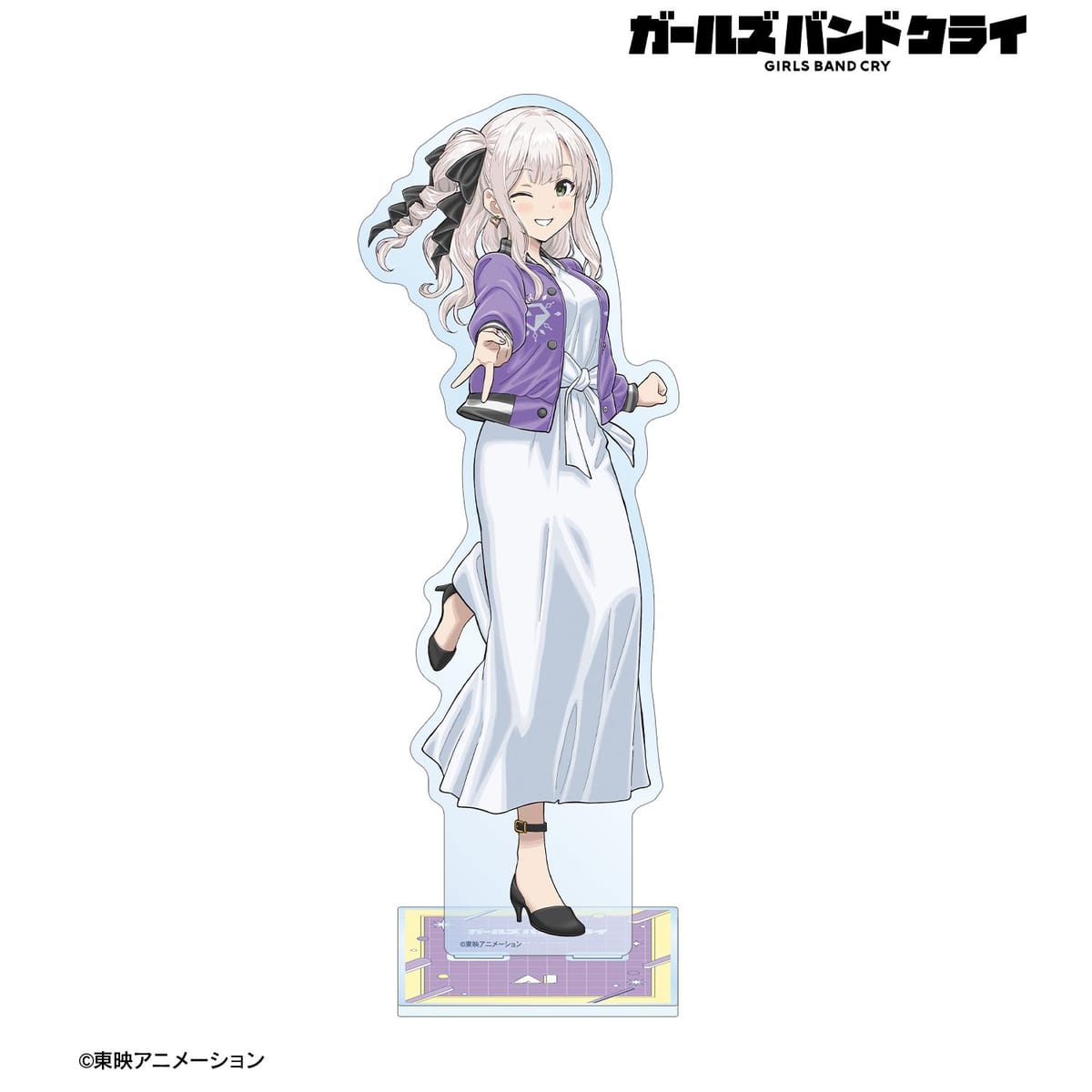 【ガールズバンドクライ】描き下ろし アイ 私服ver. 特大アクリルスタンド