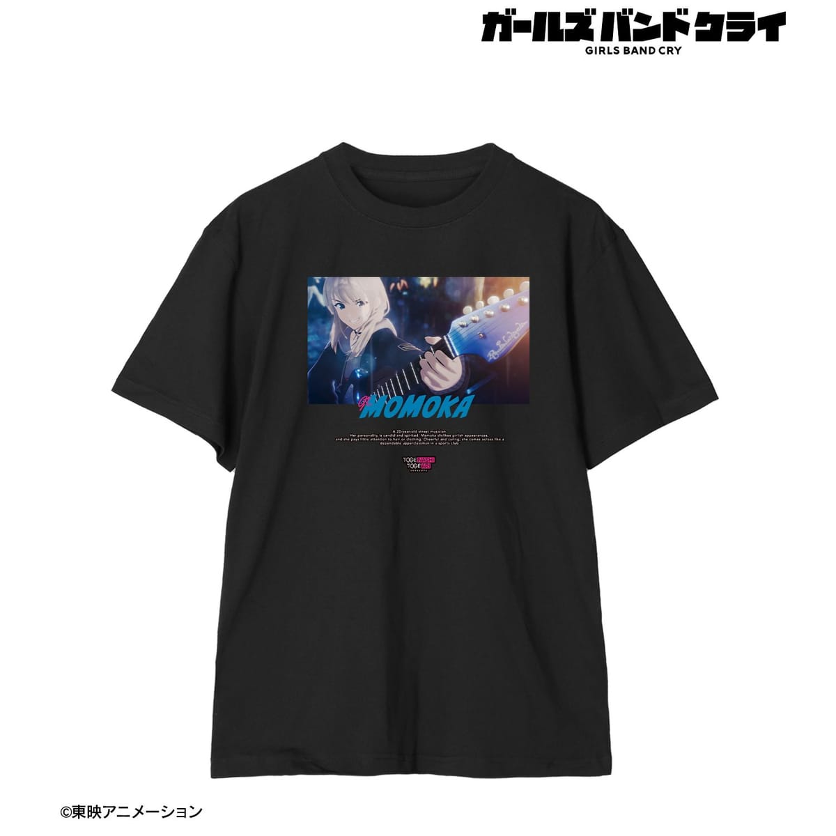 【ガールズバンドクライ】河原木 桃香 場面写Tシャツメンズ(サイズ/S)