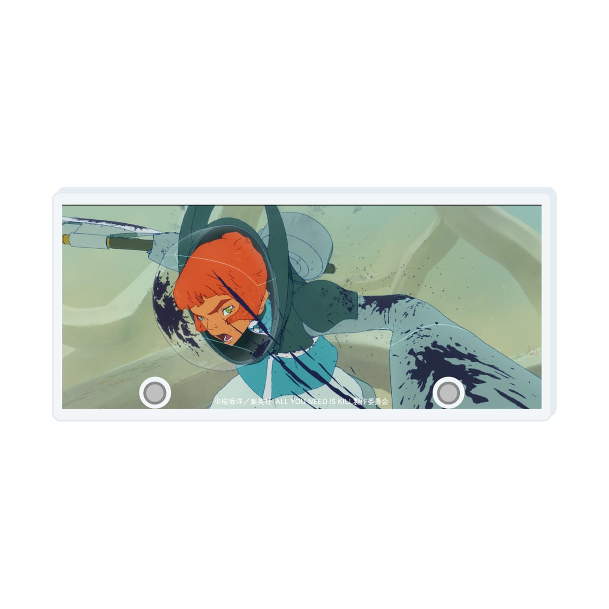 【ALL YOU NEED IS KILL】　ミニアクリルプレート　戦闘