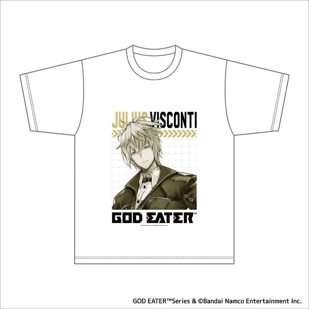 【GOD EATER】 Tシャツ WH ジュリウス・ヴィスコンティ M