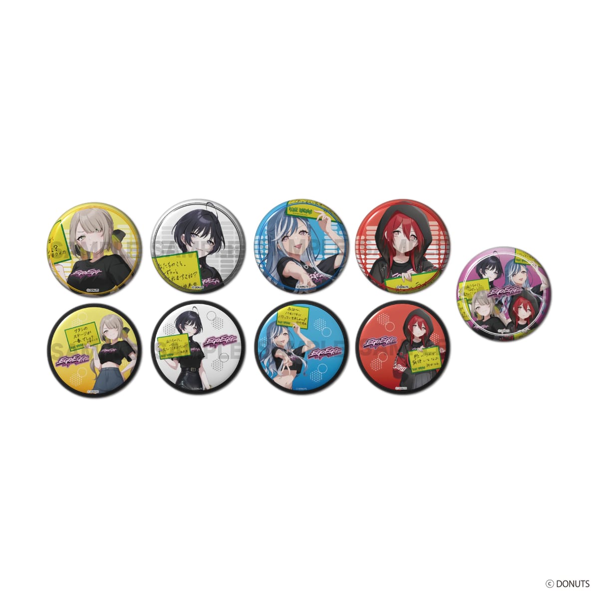 【D4DJ】缶バッジ≪単品≫全9種ランダム