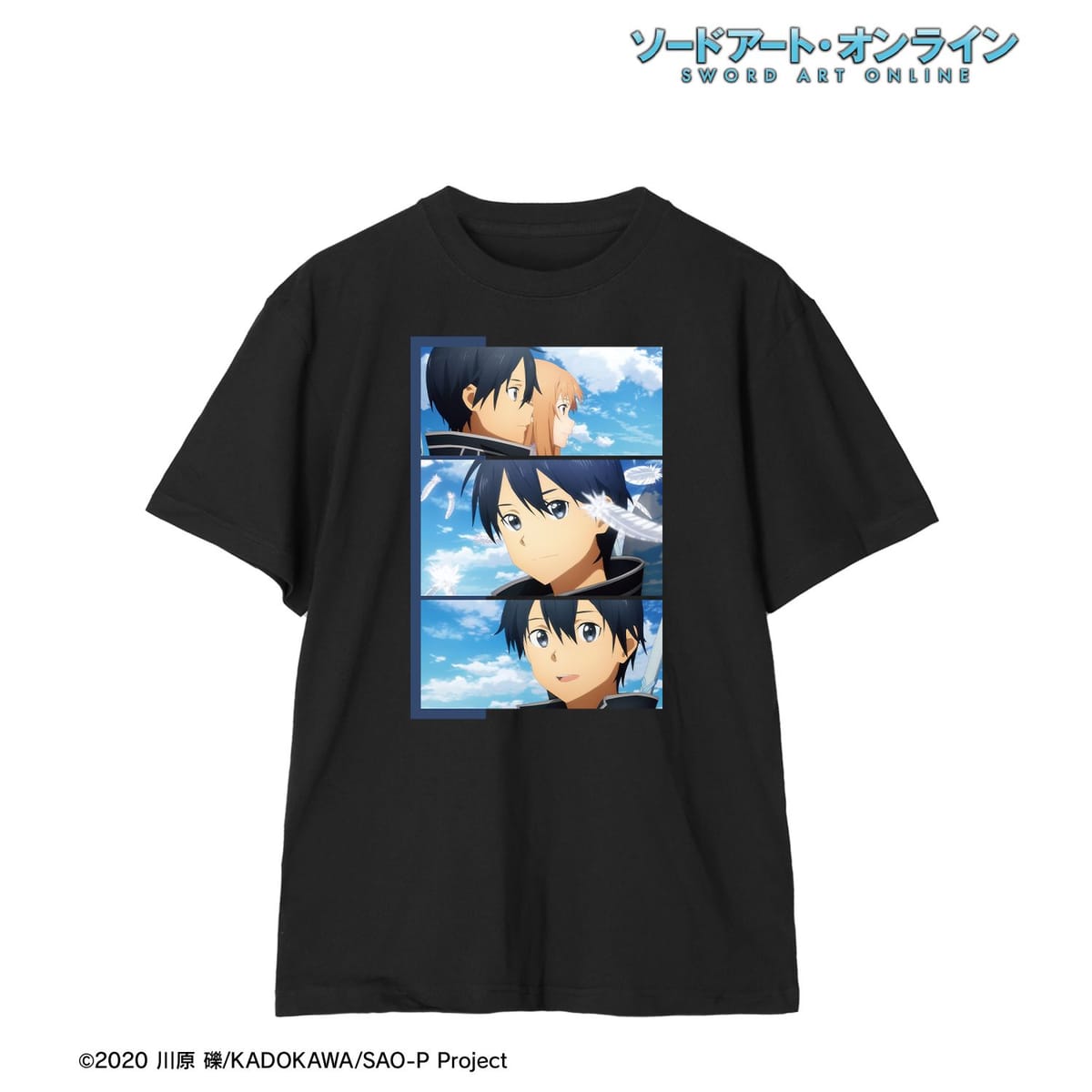 【ソードアート・オンライン】キリト 場面写Teeユニセックス(サイズ/XL)