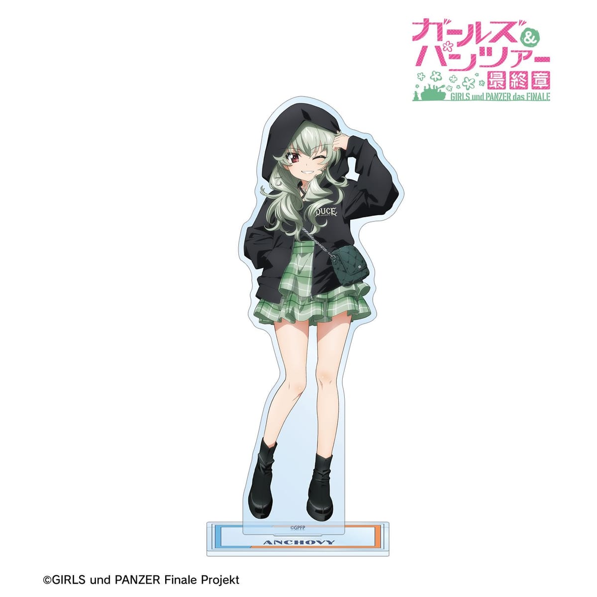 【ガールズ＆パンツァー 最終章】描き下ろし アンチョビ デート私服ver. BIGアクリルスタンド