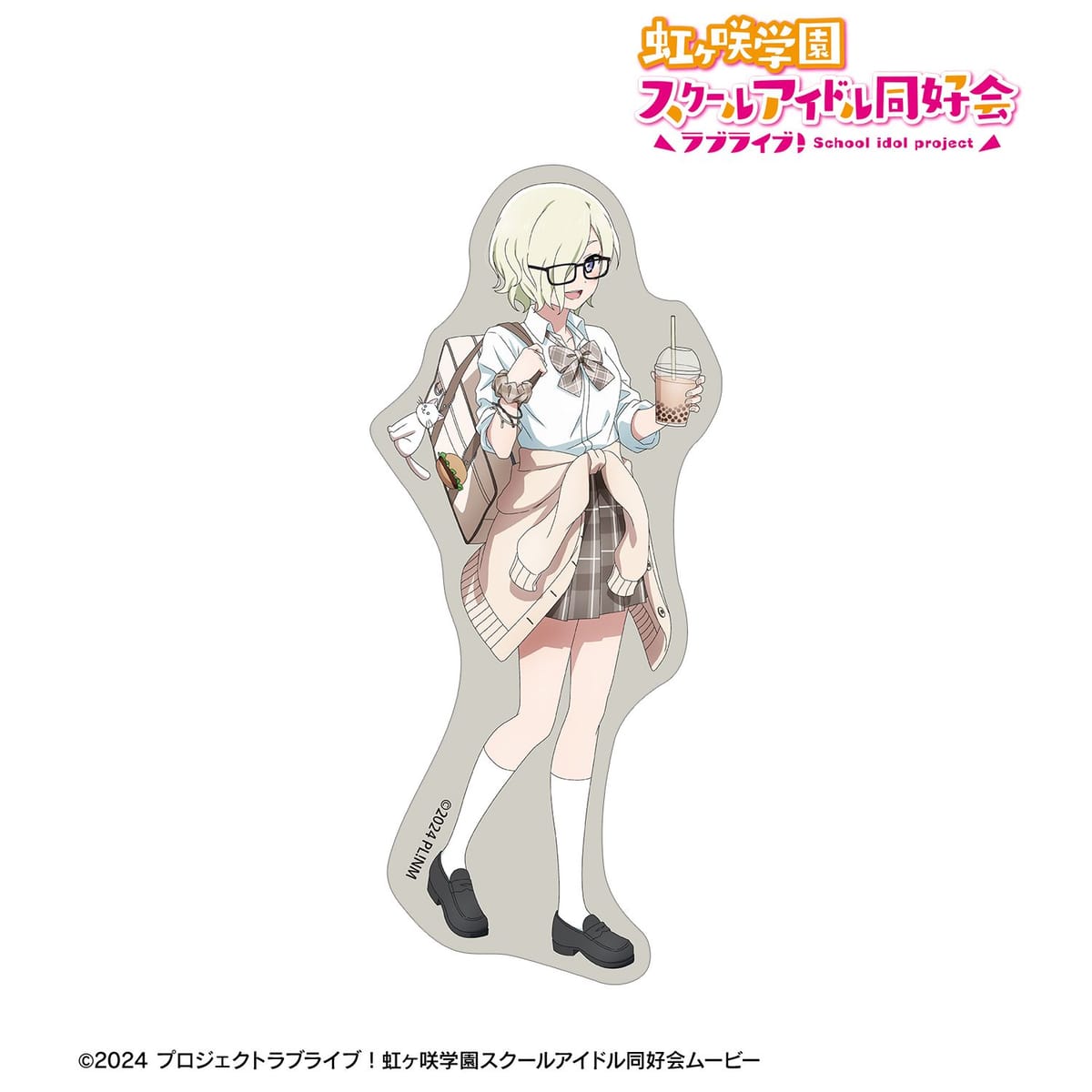 【ラブライブ！虹ヶ咲学園スクールアイドル同好会】描き下ろし ミア・テイラー ギャル制服ver. ダイカットステッカー