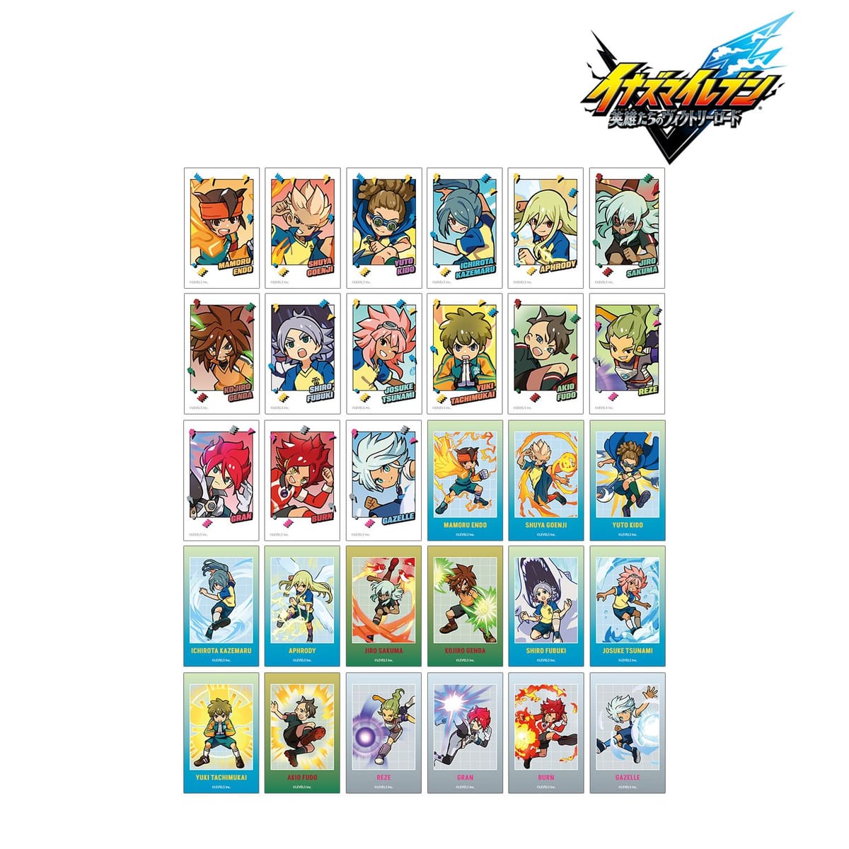 【イナズマイレブン 英雄たちのヴィクトリーロード】イナズマイレブン 英雄たちのヴィクトリーロード 必殺技ver. トレーディングAni-Frame(単位/BOX)(30個入)