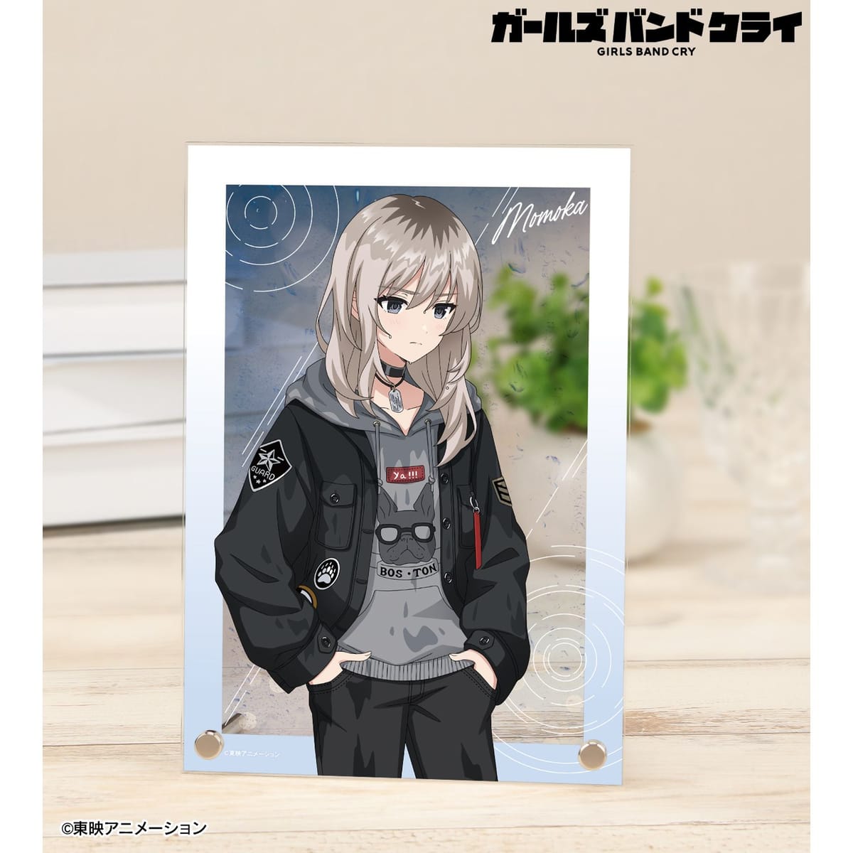 【ガールズバンドクライ】描き下ろし 河原木 桃香 In the rain ver. A5アクリルパネル