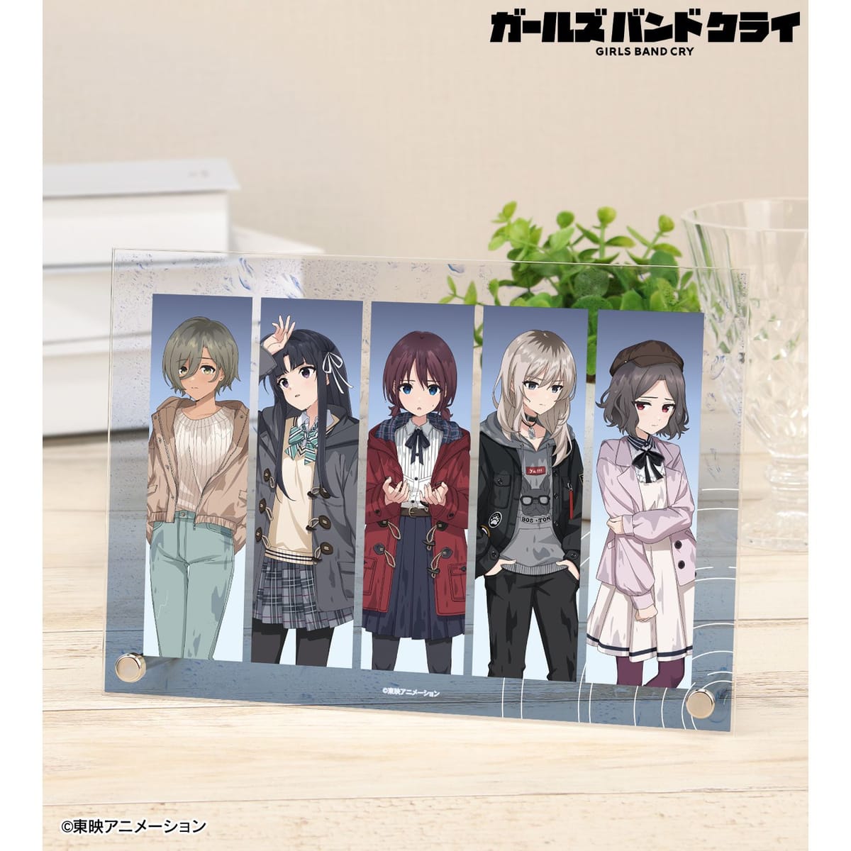 【ガールズバンドクライ】描き下ろし トゲナシトゲアリ In the rain ver. A5アクリルパネル