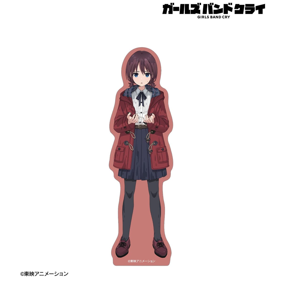 【ガールズバンドクライ】描き下ろし 井芹 仁菜 In the rain ver. ダイカットステッカー