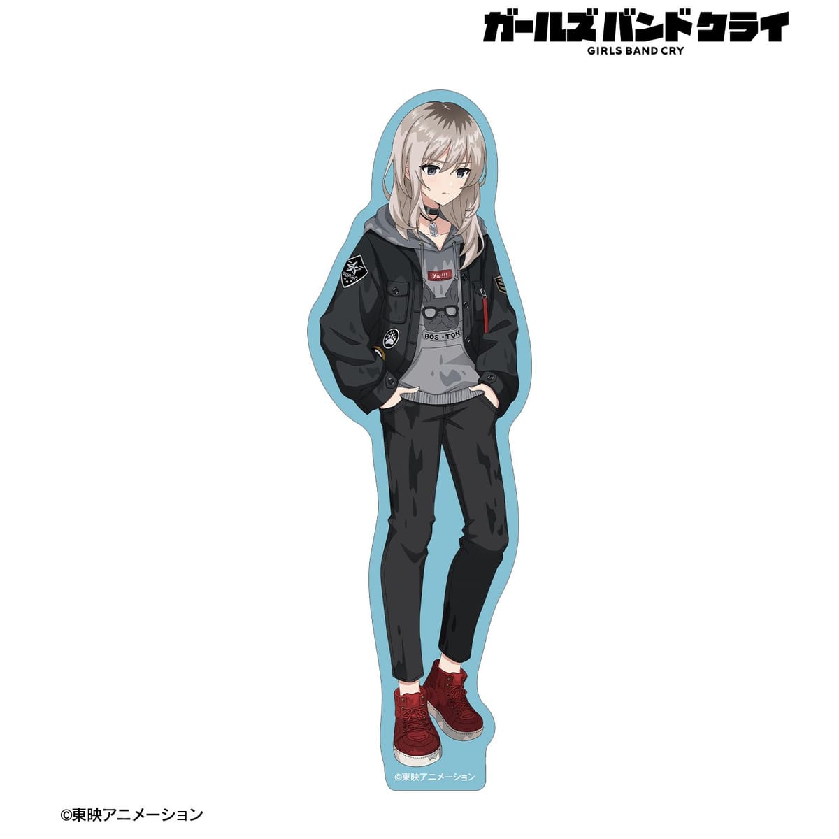 【ガールズバンドクライ】描き下ろし 河原木 桃香 In the rain ver. ダイカットステッカー