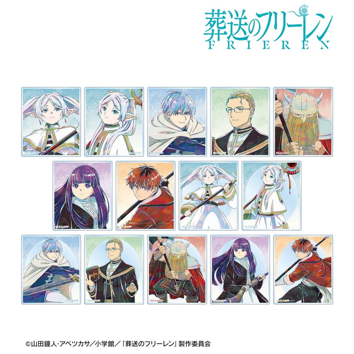 【葬送のフリーレン】トレーディング Ani-Art アクリルカード(単位/単品)(全14種)