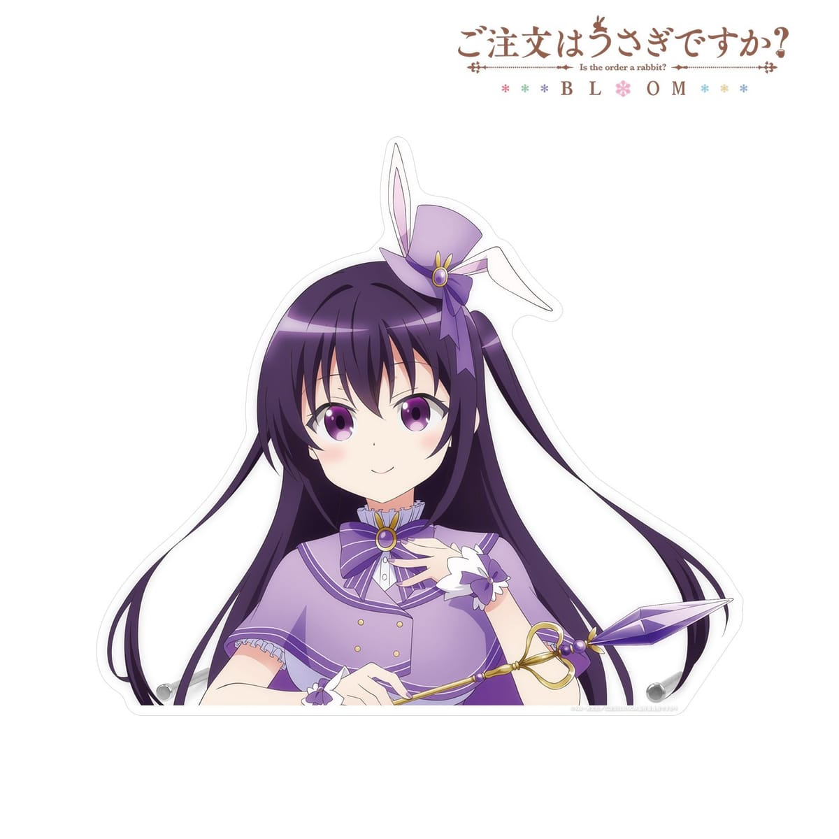 ご注文はうさぎですか? BLOOM リゼ (ピンク泊サイン入り) SSP 新裁断 ご注文はうさぎですか？ BLOOM】描き下ろし リゼ 魔法少女ver. 特大