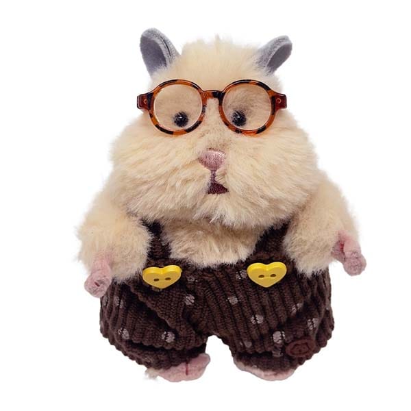 【はむにぎり】サロペットセット　ブラウンドット