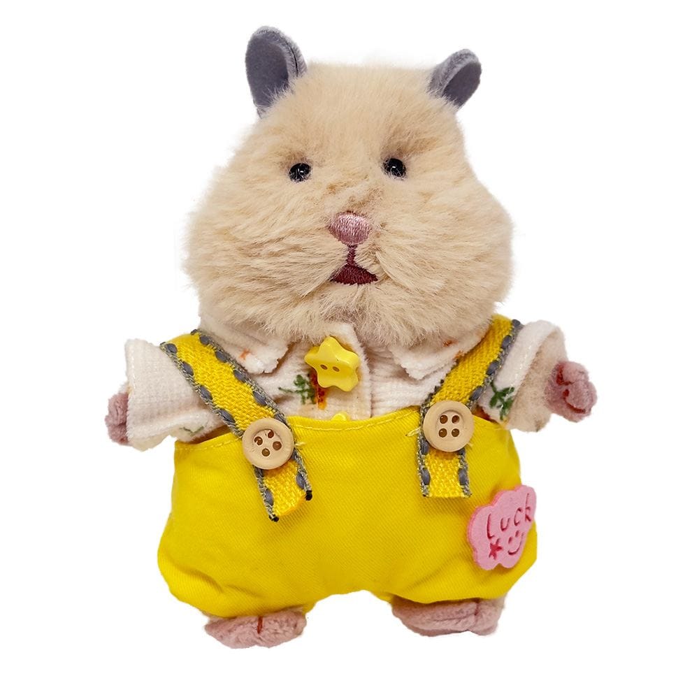 【はむにぎり】シャツ付きサロペットセット　イエロー