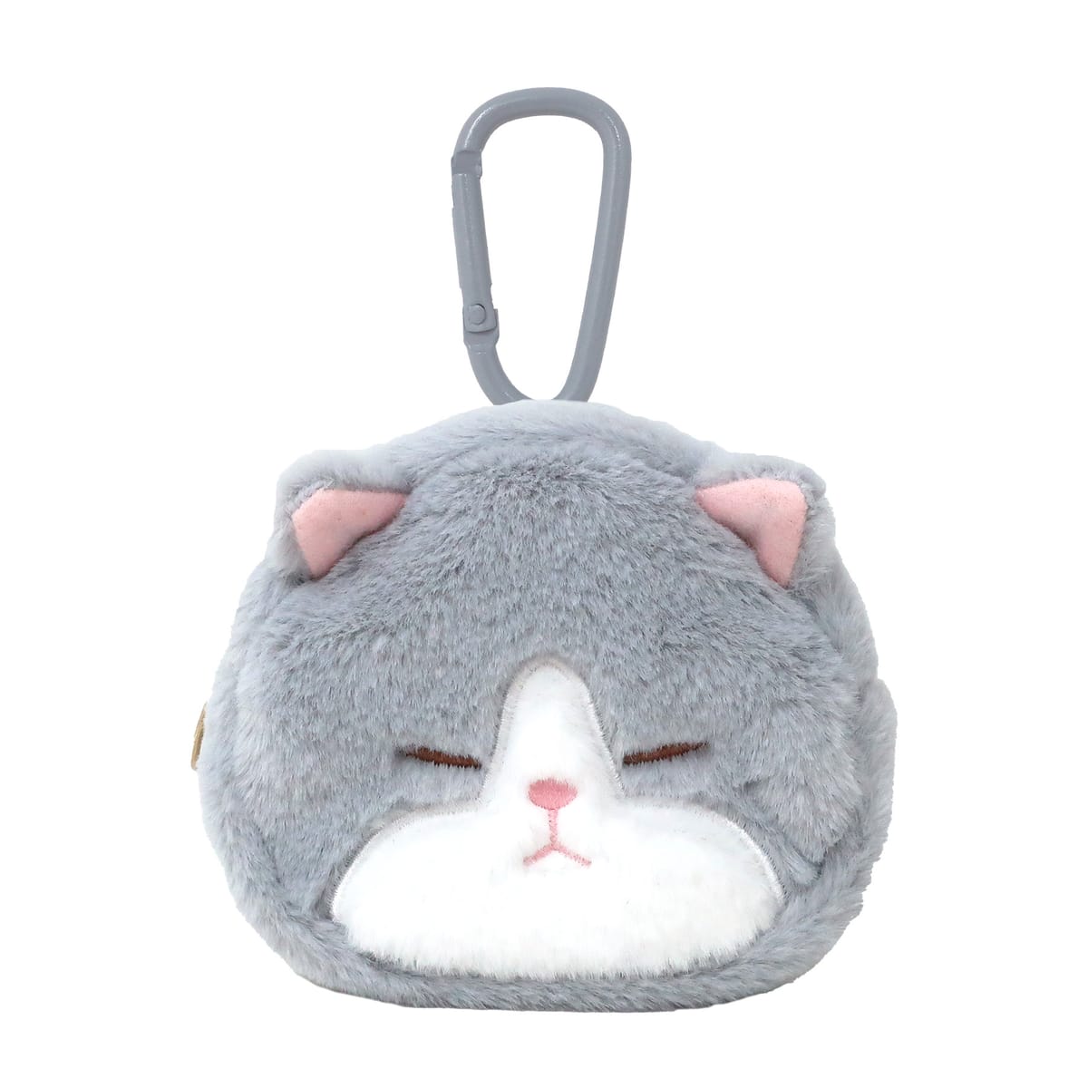 【ぼうみたいなねこ】カラビナ付きミニポーチ　ねずぼう