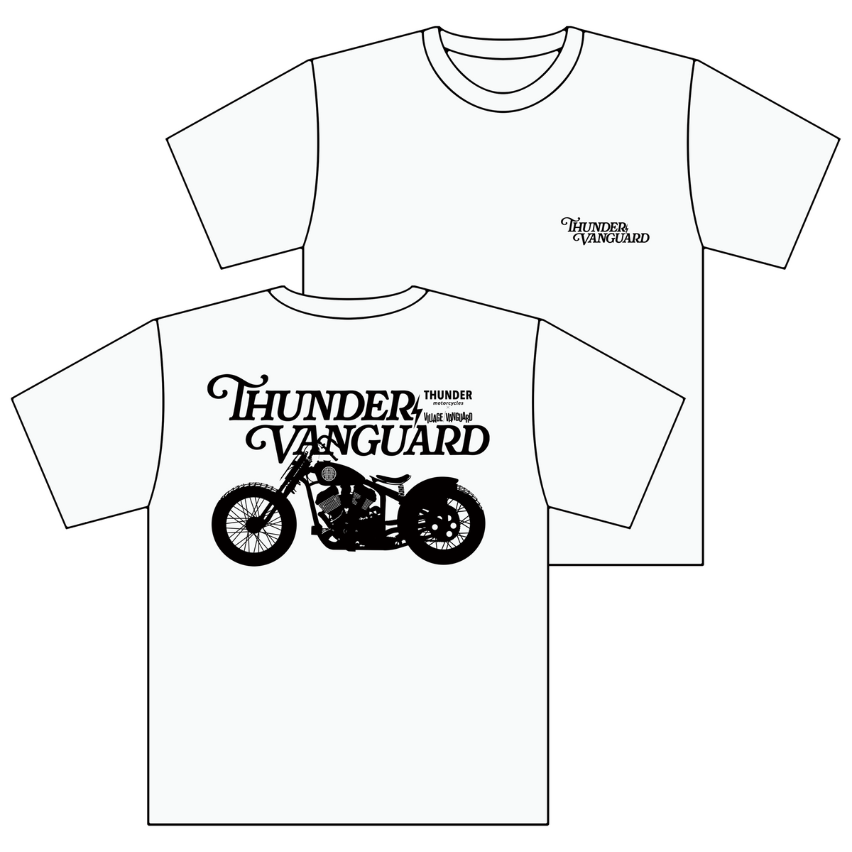 【TM×VV】TシャツWHITE（L）