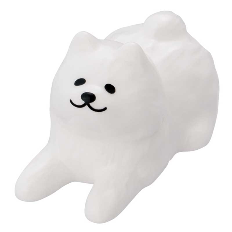【わんわんわん！】わんわん箸置き　サモエド