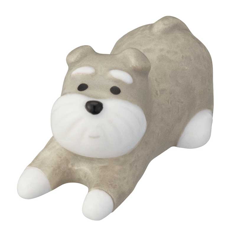 【わんわんわん！】わんわん箸置き　シュナウザー