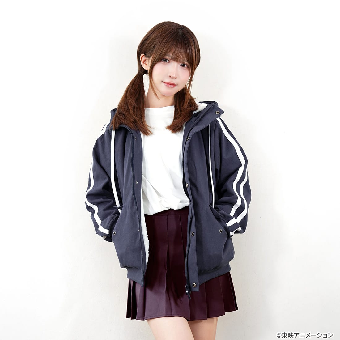 【ガールズバンドクライ】仁菜のフード付きジャケット M