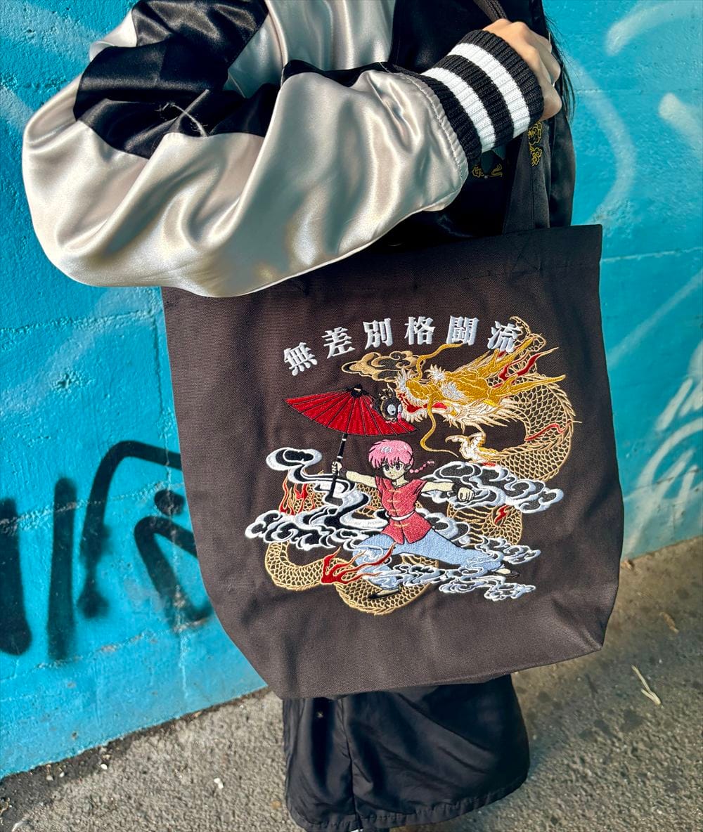 【らんま1/2】トートBAG１黒