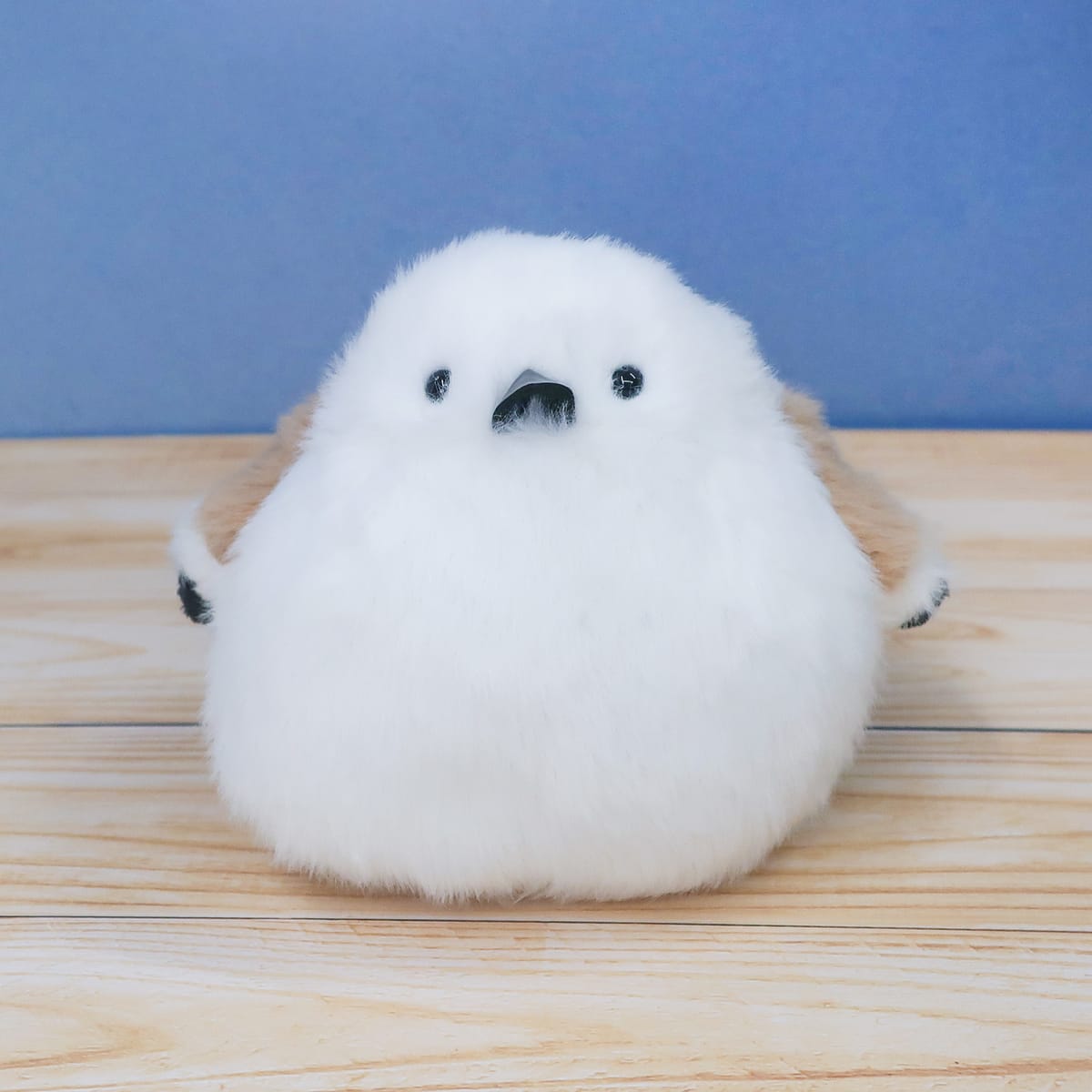 【わたぽ】おおきなぬいぐるみ　シマエナガ