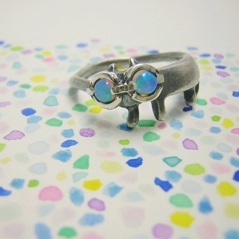 【llllllooo】虹眼鏡をかけたステネコくん（13号）【受注生産】