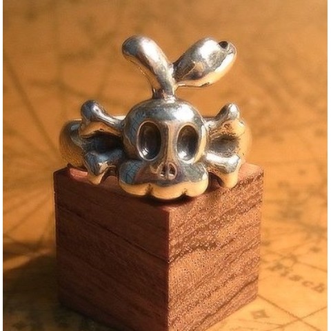 【林檎屋】ドクロ・リンゴ・リング