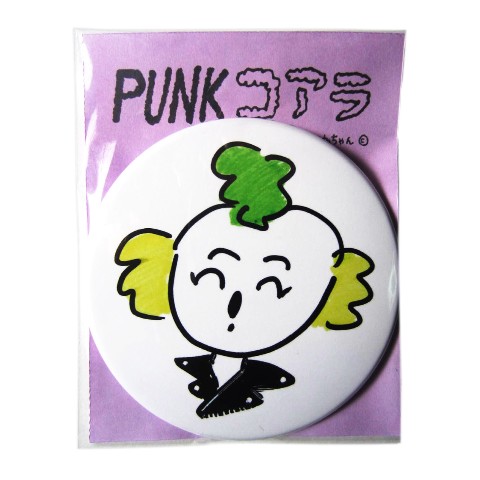 【りかちゃん】PUNKコアラ缶バッチ(76mm)