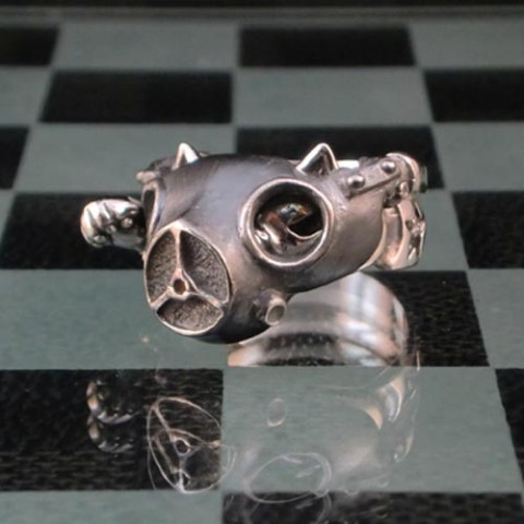 【1.69[one.rock]】【2.69[ニャン ロック]】【リング】Toxic-nyan! 15号）