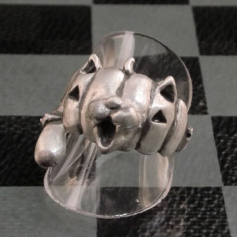 【1.69[one.rock]】【2.69[ニャン ロック]】【リング】Jack-o’-Nyantern（17号）