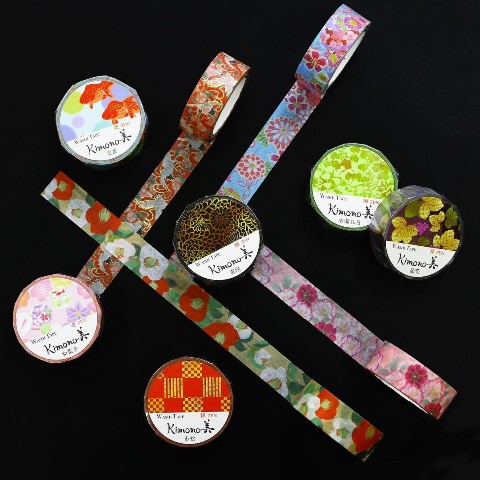 日本伝統柄 和紙で作った 和柄マスキングテープ 雑貨通販 ヴィレッジヴァンガード公式通販サイト