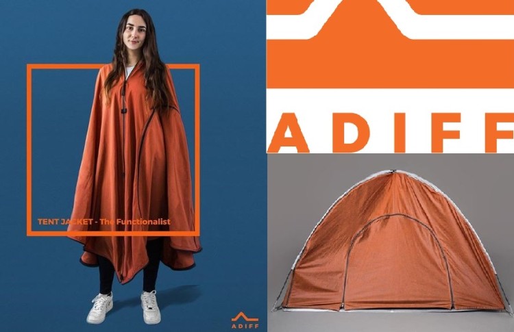 【ADIFF】着るテント