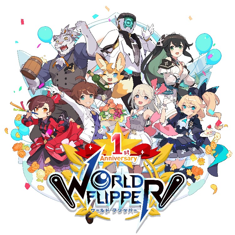 ワールドフリッパー1周年記念！ CD『WORLD FLIPPER -SONGS-』受注決定！！